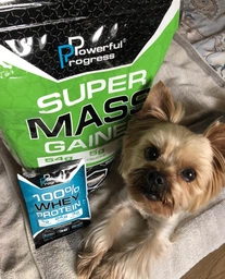 Гейнер Powerful Progress Super Mass Gainer, 1 кг - Банан фото от покупателей 9