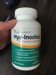 Мио-Инозитол, для женщин и мужчин, Fairhaven Health, 120 капсул