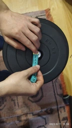 Гантелі набірні Newt Rock Pro-R композитні в пластиковій оболонці pro 2 шт по 9 кг (NE-PL-R-009-2) фото від покупців 8