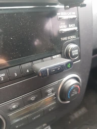 Адаптер ресивер Bluetooth Приемник-гарнитура для транслирования музыки с телефона на авто через AUX, Baseus (WXQY010001)