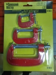 Набір струбцин столярних 3од. 1"; 2"; 3" (HT-6013)