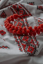 Обруч для волосся / обідок для голови Okl калина червона 26