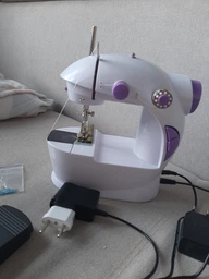 Мини швейная машинка UTM Sewing machine 201 220V и педалью (201SHMSHNK)