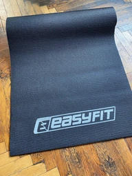 Коврик для йоги и фитнеса EasyFit 1730х610х6 ПВХ (PVC) фиолетовый фото от покупателей 2