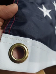 Флаг США Американский флаг, уличный габардин с клипсами для крепления на флагшток 140 х 90 см Kayfovo USA-1 фото от покупателей 10