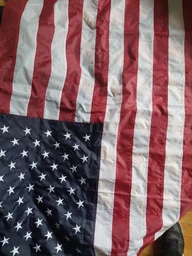 Флаг США Американский флаг, уличный габардин с клипсами для крепления на флагшток 140 х 90 см Kayfovo USA-1 фото от покупателей 9