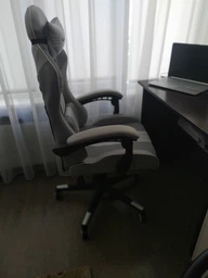 Игровое компьютерное кресло HUZARO Force 4.7 White Mesh Обивка ткань Белый фото от покупателей 2