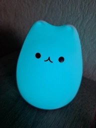 Ночник игрушка 3DTOYSLAMP детский светильник для сна Little Cat силиконовый с LED на батарейках (3хААА) таймером автовыключения 7 цвета свечения мягкий для украшения дома спальни детской комнаты гостиной 10×9 см оригинальный подарок ребенку фото от покупателей 11