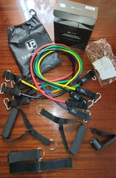 Набор трубчатых эспандеров U-Powex Home Gym 5 штук Резиновые жгуты для фитнеса чехол 2601264201 фото от покупателей 7