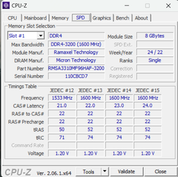Оперативная память для ноутбука Ramaxel DDR4 8GB 3200MHz SO-DIMM 1Rx16 PC4-3200AA (RMSA3310MF96HAF-3200) фото от покупателей 5