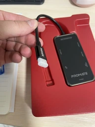 USB-C хаб 7-в-1 Promate PrimeHub-Lite HDMI/USB-C/USB 3.0/2xUSB 2.0/SD/MicroSD Grey (primehub-lite.grey) фото от покупателей 6