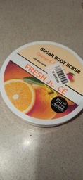 Сахарный скраб для тела Fresh Juice Orange & Mango 225 мл (4823015925771)