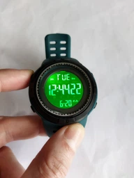 Наручные часы Skmei 2070 lake blue голубое озеро\черный циферблат