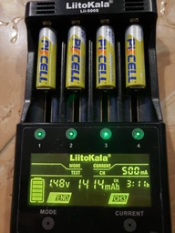 Аккумулятор PkCell 1.2V AA 1300 мАч NiMH Rechargeable Battery 4 шт (PC/AA1300-4BR) фото от покупателей 9