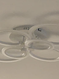 Люстра світлодіодна стельова LUMINARIA EUROPA 132W 6R 780/590 WHITE 220V IP20 з пультом ДУ