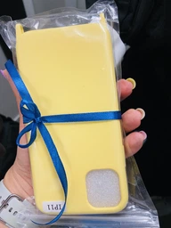 Силіконовий чохол на шнурку Crossbody для iPhone 11 (01) Pink Sand пудра