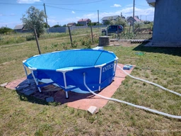 Бассейн каркасный "Metal Frame Pool" Intex 28202, 305Х76 см, с фильтр-насосом, 4485 л. фото от покупателей 15