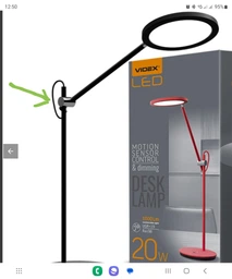 LED лампа настiльна VIDEX VL-TF15B 20W 4100K