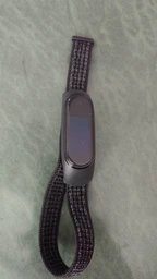 Ремешок нейлоновый MRK для фитнес браслета Xiaomi Mi Band 7/6/5/4/3 Черный+dark blue (mrk6388) фото от покупателей 9