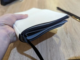 Записная книга Axent Partner Soft 125х195 мм в точку 96 листов Темно-синяя (8312-02-A) фото от покупателей 5
