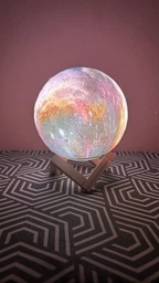Ночник лампа сенсорный 3D космос Moon-light (zhs0119)
