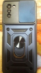 Чехол Hide Shield для Nokia G21 / G11 бампер противоударный с подставкой Red фото от покупателей 2