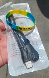 Портативный гибкий USB вентилятор Белый 16341059537 фото от покупателей 4