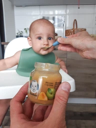 Упаковка фруктового пюре Gerber Яблуко та груша з 6 місяців 130 г х 6 шт (7613287166920) фото від покупців 19