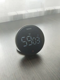 Таймер кухонний цифровий магнітний BASEUS heyo rotation countdown timer Pro (FMDS000013) фото від покупців 5