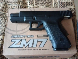 Игрушечный пистолет на пластиковых пульках Glock 17 CYMA ZM17 фото от покупателей 9