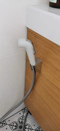 Смеситель для умывальника Hansgrohe Vernis Blend 100V с гигиенической лейкой Хром (71215000)