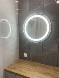 Зеркало Венеция (60 х 60) c LED- подсветкой фото от покупателей 5