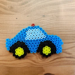 Поле для термомозаики Hama Midi Машинка (311) фото от покупателей 1