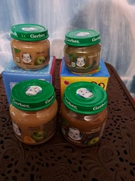 Дитяче пюре Gerber Яблуко з 6 місяців 80 г (7613033514036) фото від покупців 19