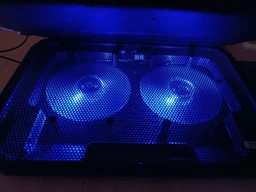 Подставка для ноутбука с охлаждением VHG N106 2 fans with speeder Laptop Cooling Pad Black