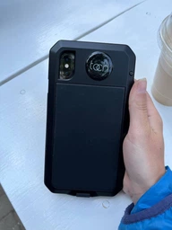 Противоударный чехол Primo Doom Armor для смартфона Apple iPhone Xs Max - Black фото от покупателей 3