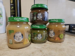 Упаковка фруктового пюре Gerber Яблуко та груша з 6 місяців 130 г х 6 шт (7613287166920) фото від покупців 14