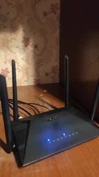 Бездротовий маршрутизатор Asus RT-AX1800U (90IG06P0-MO3530) ( Black ) фото от покупателей 3