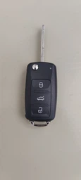 Корпус ключа Volkswagen Caddy Passat Bora Polo Touareg Pointer e-Bora Derby T4 T5 Jetta Touran AdlerKey (64-91) на 3 кнопки (Фольксваген со штифтом и диодом сверху) фото от покупателей 1