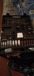 Набір для чищення зброї Lesko GK26 58 предметів у пластиковому кейсі