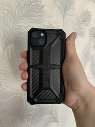 Чохол протиударний UAG Monarch (Original) 113171114040 для Iphone 13 | 14 (6.1") Black Leather фото від покупців 9