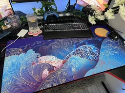 Игровая поверхность WorkPlaceShop Asia Большая Волна Арт 300х600 мм фото от покупателей 19