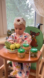 Дитяче пюре Gerber Яблуко з 6 місяців 80 г (7613033514036) фото від покупців 17
