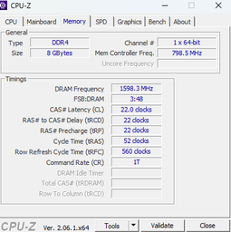 Оперативная память для ноутбука Ramaxel DDR4 8GB 3200MHz SO-DIMM 1Rx16 PC4-3200AA (RMSA3310MF96HAF-3200) фото от покупателей 4