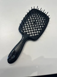 Расческа для волос Super Hair Brush Желтая с зеленым