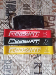 Гумки для фітнесу EasyFit набір 3 шт (EF-1812) фото від покупців 5