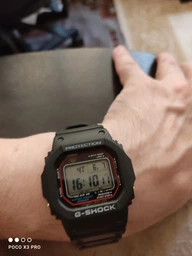Часы наручные Casio G-Shock GW-M5610U-1 Tough Solar Multiband 6 фото от покупателей 2