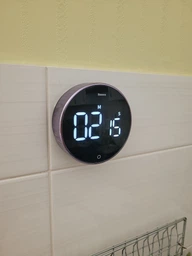 Таймер кухонний магнітний Baseus Heyo Rotation Countdown Timer Black (ACDJS-01) фото від покупців 1