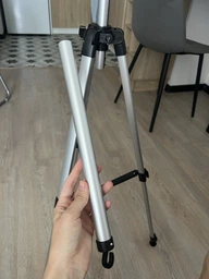 Штатив тринога для телефону камери Weifeng TR-330A (135 CM) Сріблястий з чохлом для професійної зйомки фото від покупців 5