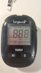 Глюкометр Longevita Family Система для вимірювання глюкози в крові + тест смужка 2 х 50 шт (6837149) фото від покупців 6